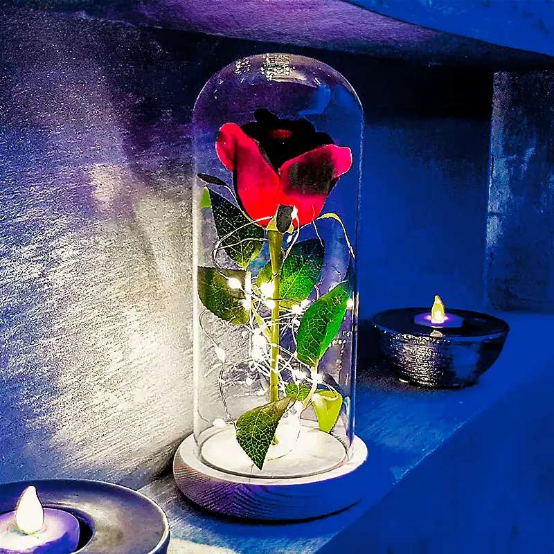 Coffret Rose éternelle pour une décoration romantique